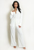 Loose Fit Blouse And Drawstring Trouser Set