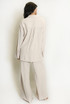 Loose Fit Blouse And Drawstring Trouser Set