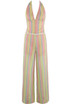 Zig Zag Halter Neck Top and Trouser Set