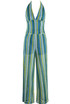 Zig Zag Halter Neck Top and Trouser Set