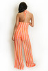 Zig Zag Halter Neck Top and Trouser Set