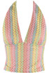 Zig Zag Halter Neck Top