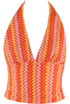Zig Zag Halter Neck Top