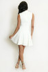 Sleeveless Textured Skater Dress