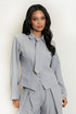 Fitted Shirt With Tie