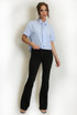 Short Sleeve Shirt With Tie 