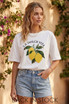 Lemon Embroidered T-Shirt