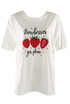 Strawberry Motif Tee