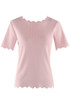 Scallop Detail Top