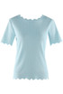 Scallop Detail Top