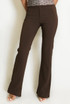 Double Button Flare Trousers