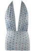Polka Dot Halter Neck Top