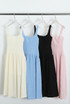 Deep Back Skater Dress