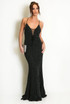 Studded Lace Back Maxi Dress