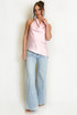 Cowl Halter Neck Asymmetric Blouse