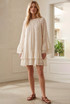 Anglaise Frill Detail Shift Dress