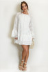 Anglaise Frill Detail Shift Dress