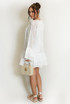 Anglaise Frill Detail Shift Dress