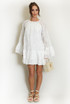 Anglaise Frill Detail Shift Dress