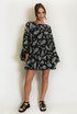 Anglaise Frill Detail Shift Dress