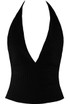 Textured Halter Neck Top