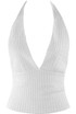 Textured Halter Neck Top