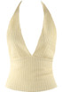 Textured Halter Neck Top