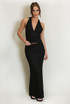 Textured Halter Neck Top