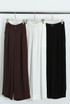 Wide Hem Trousers