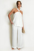 Wide Hem Trousers