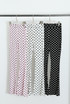 Polka Dot Flare Trousers