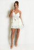 Lace Floaty Cami and Tiered Buckle Skirt Set