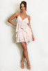 Lace Floaty Cami and Tiered Buckle Skirt Set