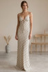Polka Dots Tie Up Maxi