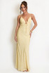 Polka Dot Cut Out Back Maxi Dress