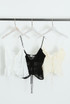 Tie Front Frilled Cami Top