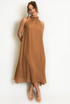 Trapeze Midi Dress