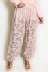 Lace Balloon Fit Trouser
