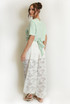 Lace Balloon Fit Trouser