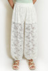 Lace Balloon Fit Trouser