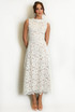 Sleeveless Lace Maxi Dress