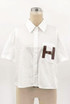 H Motif Half Sleeves Shirt