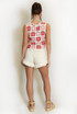 Floral Crochet Vest 