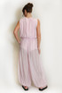 Balloon Hem sleeveless top And Trouser Set