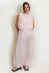 Balloon Hem sleeveless top And Trouser Set