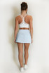 Pleated Wrap Over Tennis Skort