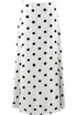 Polka dots A Line Maxi Skirt