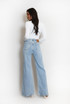 Denim High Waist Flare Jeans