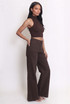 Denim High Waist Flare Jeans