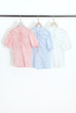 Short Sleeve Key Hole Blouse